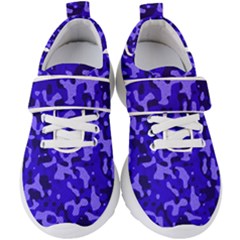 Army Blue Kids  Velcro Strap Shoes by myuique