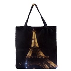 Tour Eiffel Paris Nuit Grocery Tote Bag by kcreatif