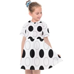 Background Dot Pattern Kids  Sailor Dress