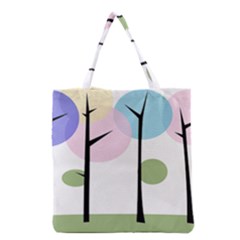 Forest Trees Nature Plants Grocery Tote Bag