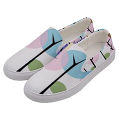 Forest Trees Nature Plants Men s Canvas Slip Ons by HermanTelo