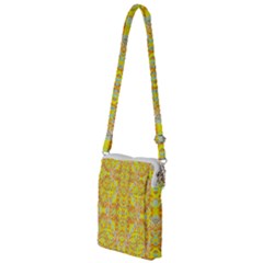 Vivid Warm Ornate Pattern Multi Function Travel Bag by dflcprintsclothing