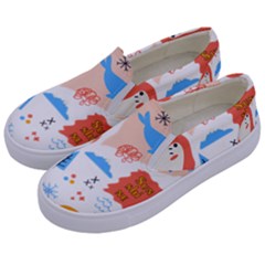 1 (1) Kids  Canvas Slip Ons