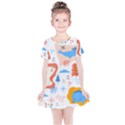 1 (1) Kids  Simple Cotton Dress View1