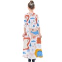 1 (1) Kids  Quarter Sleeve Maxi Dress View2