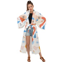 1 (1) Maxi Kimono