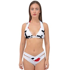 I Heart Chimney Rock Double Strap Halter Bikini Set by Majesticmountain