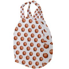 Orange Basketballs Travel Backpacks