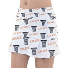 Slam Dunk Baskelball Baskets Tennis Skorts by mccallacoulturesports