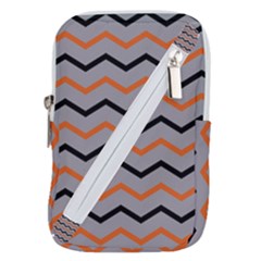 Basketball Thin Chevron Belt Pouch Bag (small) by mccallacoulturesports