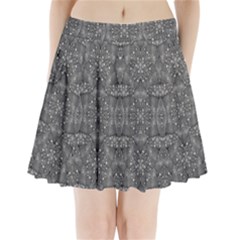 Modern Fancy Nature Collage Pattern Pleated Mini Skirt by dflcprintsclothing