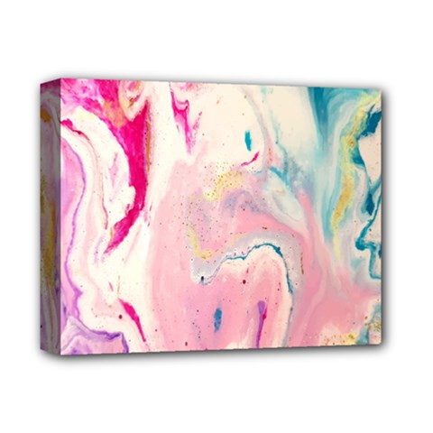 Marble Print Deluxe Canvas 14  X 11  (stretched) by designsbymallika