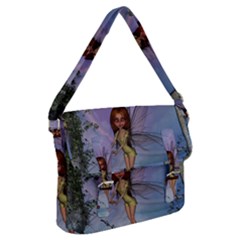 Cute Ittle Fairy With Ladybug Buckle Messenger Bag by FantasyWorld7