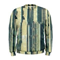 Texture Abstract Buildings Men s Sweatshirt