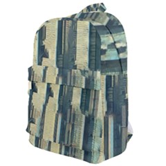 Texture Abstract Buildings Classic Backpack