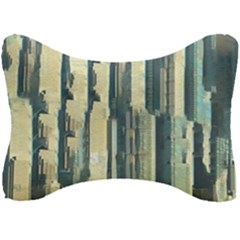 Texture Abstract Buildings Seat Head Rest Cushion