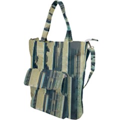 Texture Abstract Buildings Shoulder Tote Bag