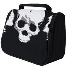 Halloween Horror Skeleton Skull Full Print Travel Pouch (big) by HermanTelo