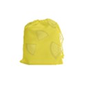 Yellow Pineapple Background Drawstring Pouch (Medium) View1