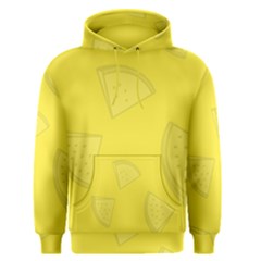 Yellow Pineapple Background Men s Pullover Hoodie