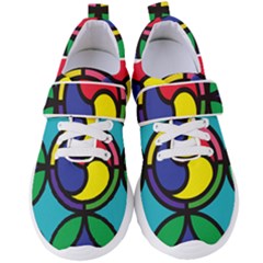 Colors Patterns Scales Geometry Women s Velcro Strap Shoes by HermanTelo