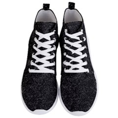 Elegant Black And White Design Men s Lightweight High Top Sneakers by yoursparklingshop