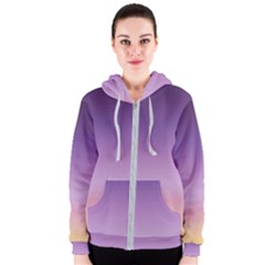 Sunset Evening Shades Women s Zipper Hoodie by designsbymallika