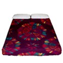 CIRCLE PATTERN Fitted Sheet (Queen Size) View1