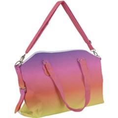 Rainbow Shades Canvas Crossbody Bag by designsbymallika