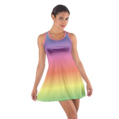 Rainbow Shades Cotton Racerback Dress by designsbymallika