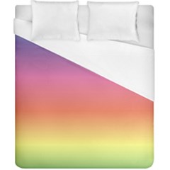 Rainbow Shades Duvet Cover (california King Size) by designsbymallika