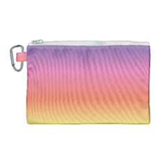Rainbow Shades Canvas Cosmetic Bag (large) by designsbymallika