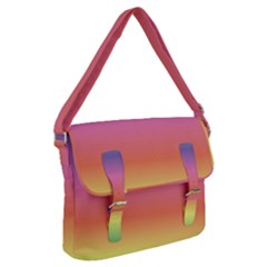 Rainbow Shades Buckle Messenger Bag by designsbymallika