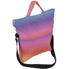 Rainbow Shades Fold Over Handle Tote Bag by designsbymallika