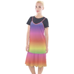 Rainbow Shades Camis Fishtail Dress by designsbymallika