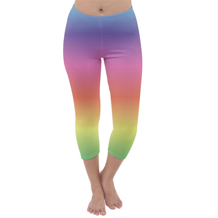 RAINBOW SHADES Capri Winter Leggings 