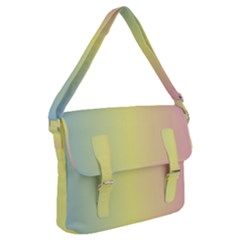 Vertical Rainbow Shade Buckle Messenger Bag by designsbymallika