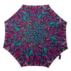 Boho Chic Pattern Hook Handle Umbrellas (medium) by designsbymallika