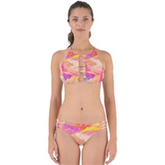 Colourful Shades Perfectly Cut Out Bikini Set by designsbymallika