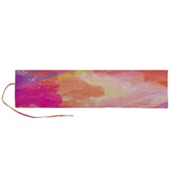 Colourful Shades Roll Up Canvas Pencil Holder (l) by designsbymallika