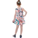 baatik floral print Kids  Summer Dress View2