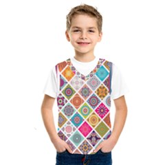 Ethnic Mandala Pattern Kids  Sportswear by designsbymallika