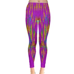 Festive Rainbow, Season To Wear Popart Leggings  by pepitasart