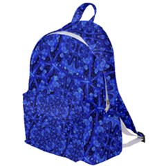 Blue Fancy Ornate Print Pattern The Plain Backpack by dflcprintsclothing