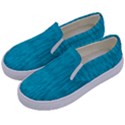 Festive Rainbow, Season To Wear Blue Kids  Canvas Slip Ons View2