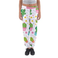 cactus pattern Women s Jogger Sweatpants