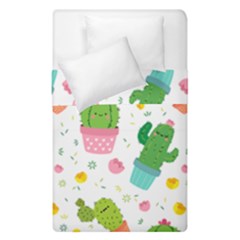 cactus pattern Duvet Cover Double Side (Single Size)