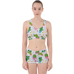 cactus pattern Work It Out Gym Set