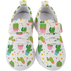 cactus pattern Kids  Velcro Strap Shoes