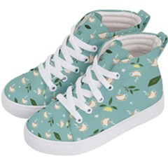 Tea Is Love Kids  Hi-top Skate Sneakers by designsbymallika